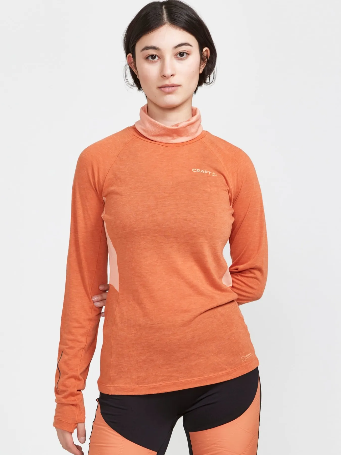 Gensere|Løping>Craft Sportswear ADV SubZ Wool LS Tee 2 W Rusty Glow
