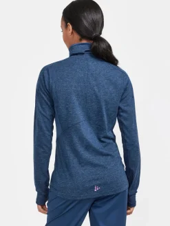 Gensere|Løping>Craft Sportswear ADV SubZ Wool LS Tee 2 W Tide