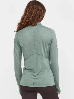 Gensere|Løping>Craft Sportswear ADV SubZ Wool LS Tee 2 W Thyme-Melange