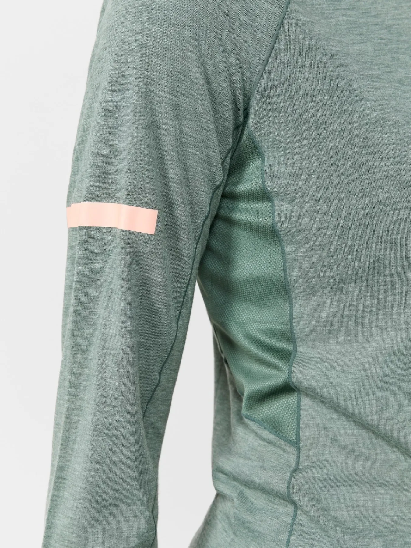 Gensere|Løping>Craft Sportswear ADV SubZ Wool LS Tee 2 W Thyme-Melange
