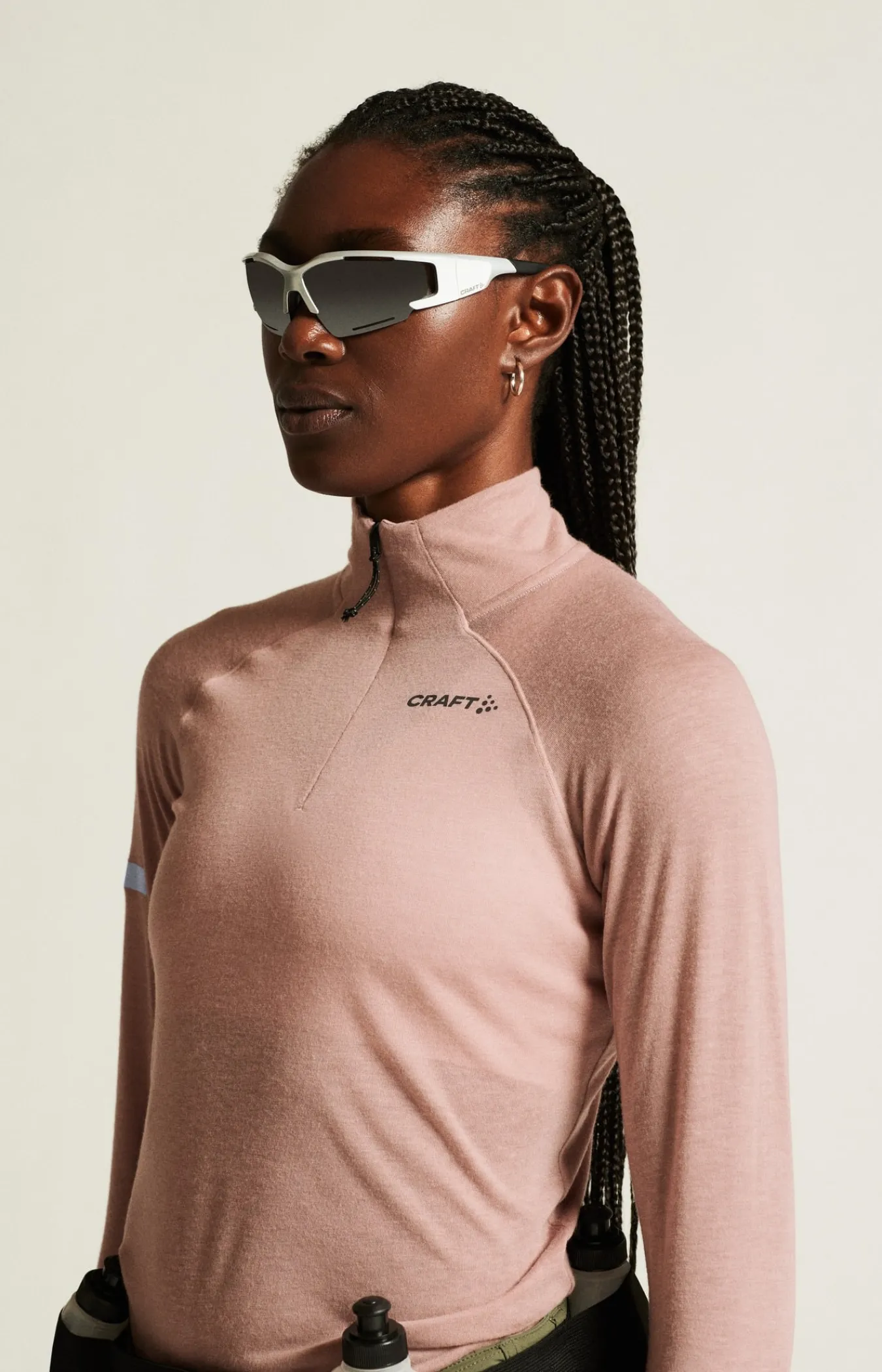 Gensere|Løping>Craft Sportswear ADV SubZ Wool LS Tee 3 W Charm/Melange