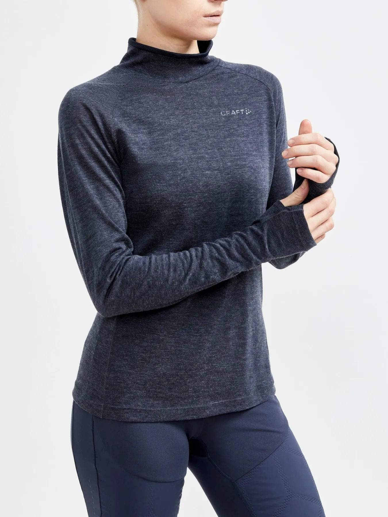 Gensere|Løping>Craft Sportswear ADV SubZ Wool LS Tee 2 W BLUES