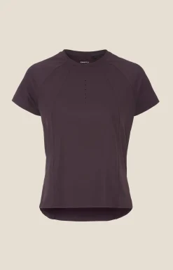 T-Skjorter & Singleter|Trening>Craft Sportswear ADV Tone Tee 2 W Dk Plum