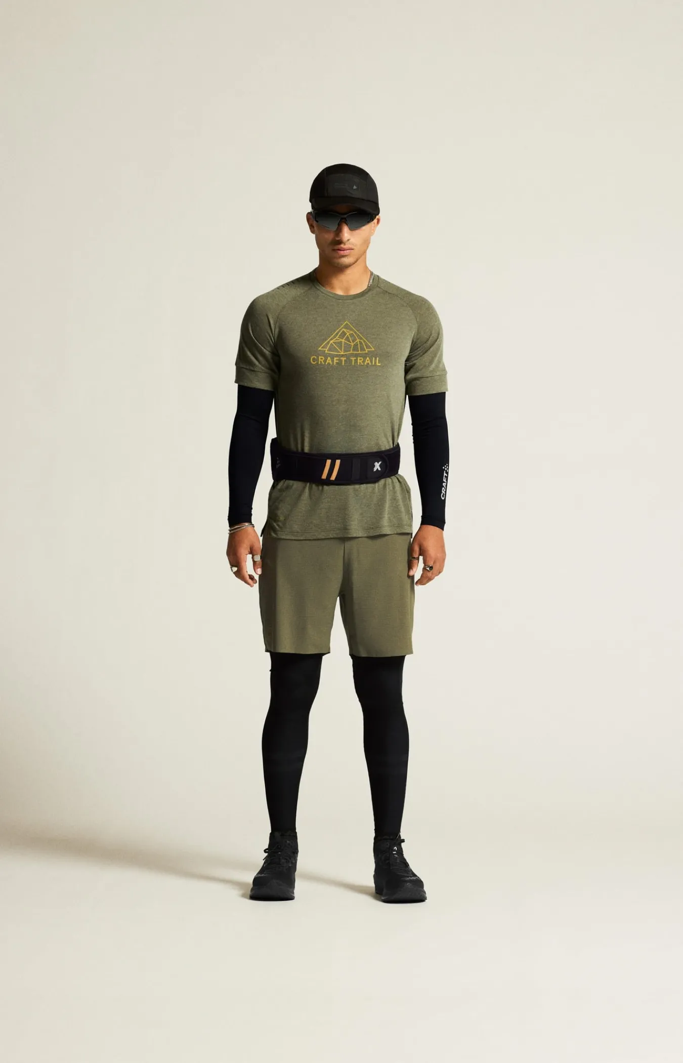T-Skjorter & Singleter|Løping>Craft Sportswear ADV Trail Wool Ss Tee M Rift/Melange