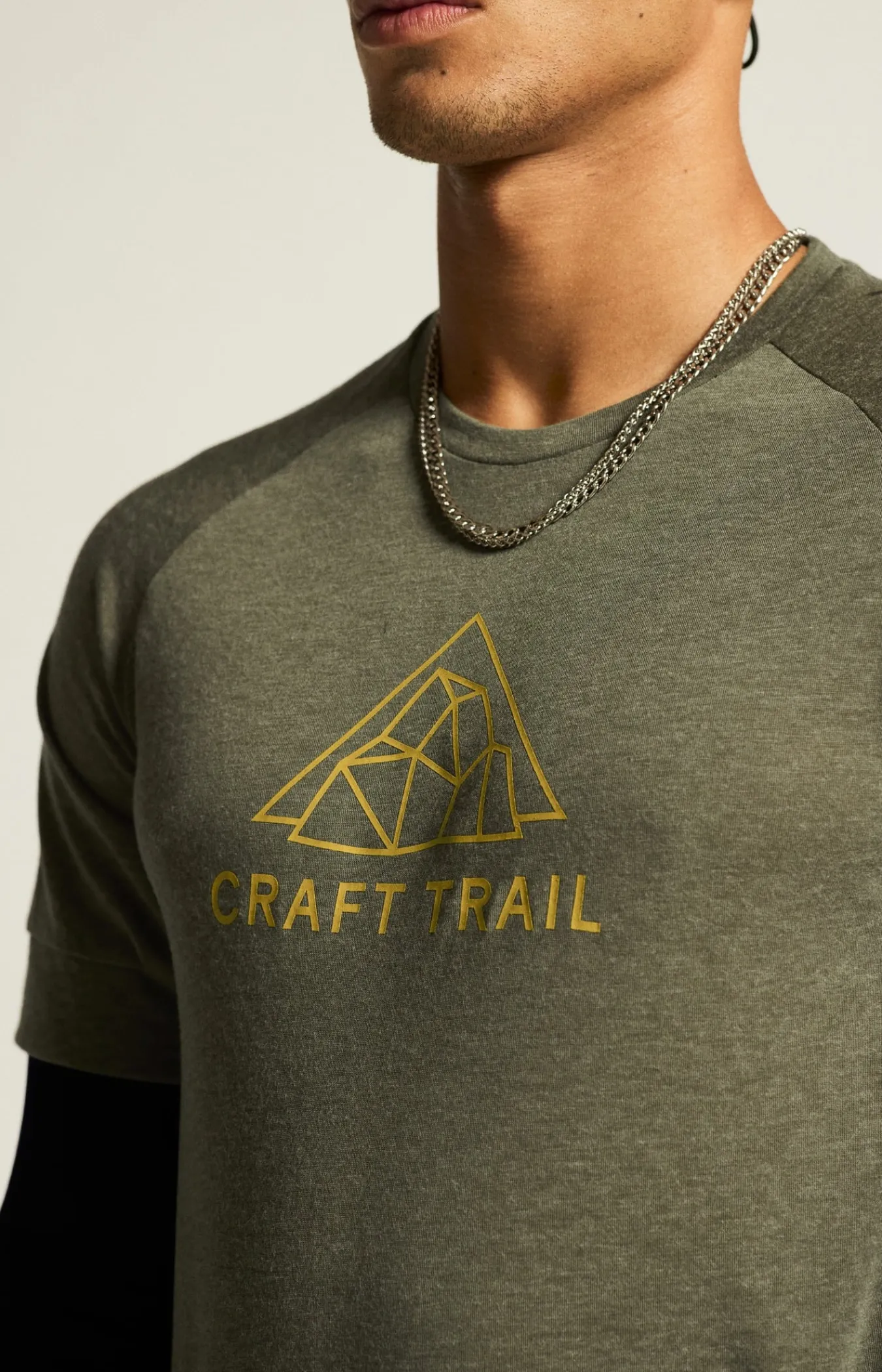 T-Skjorter & Singleter|Løping>Craft Sportswear ADV Trail Wool Ss Tee M Rift/Melange