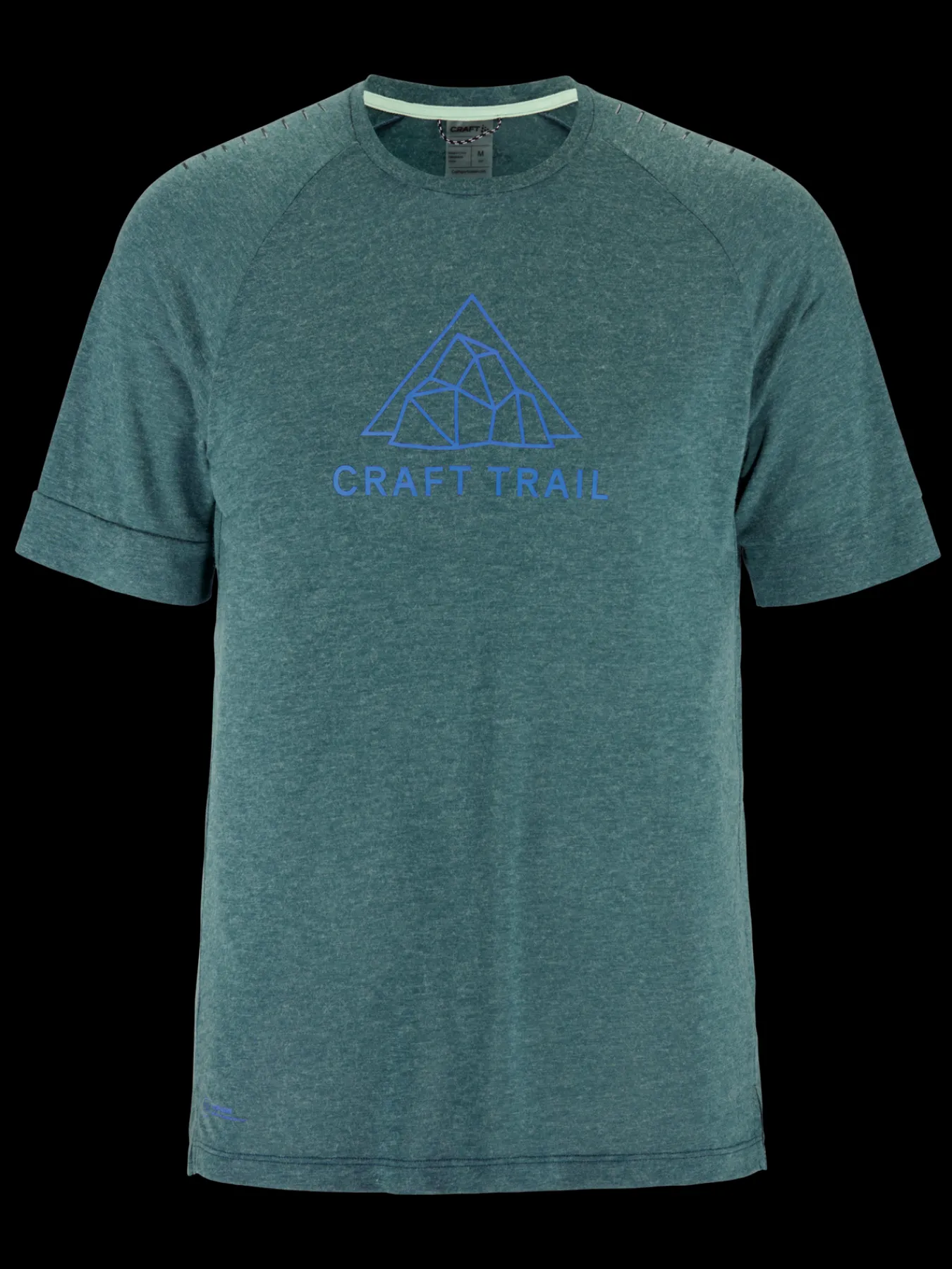 T-Skjorter & Singleter|Løping>Craft Sportswear ADV Trail Wool Ss Tee M Alfa Melange