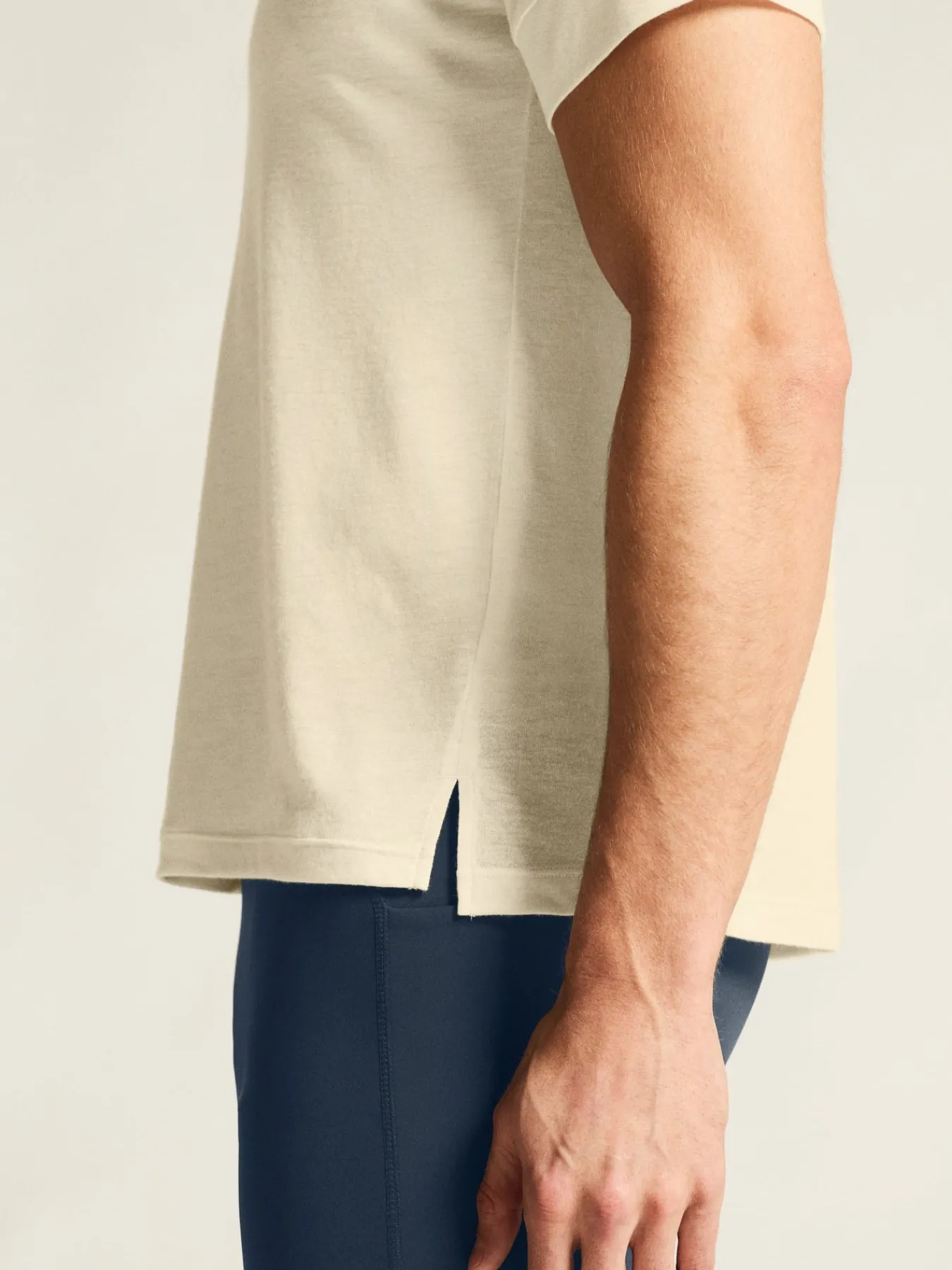 T-Skjorter & Singleter|Løping>Craft Sportswear ADV Trail Wool Ss Tee M Tofu Melange