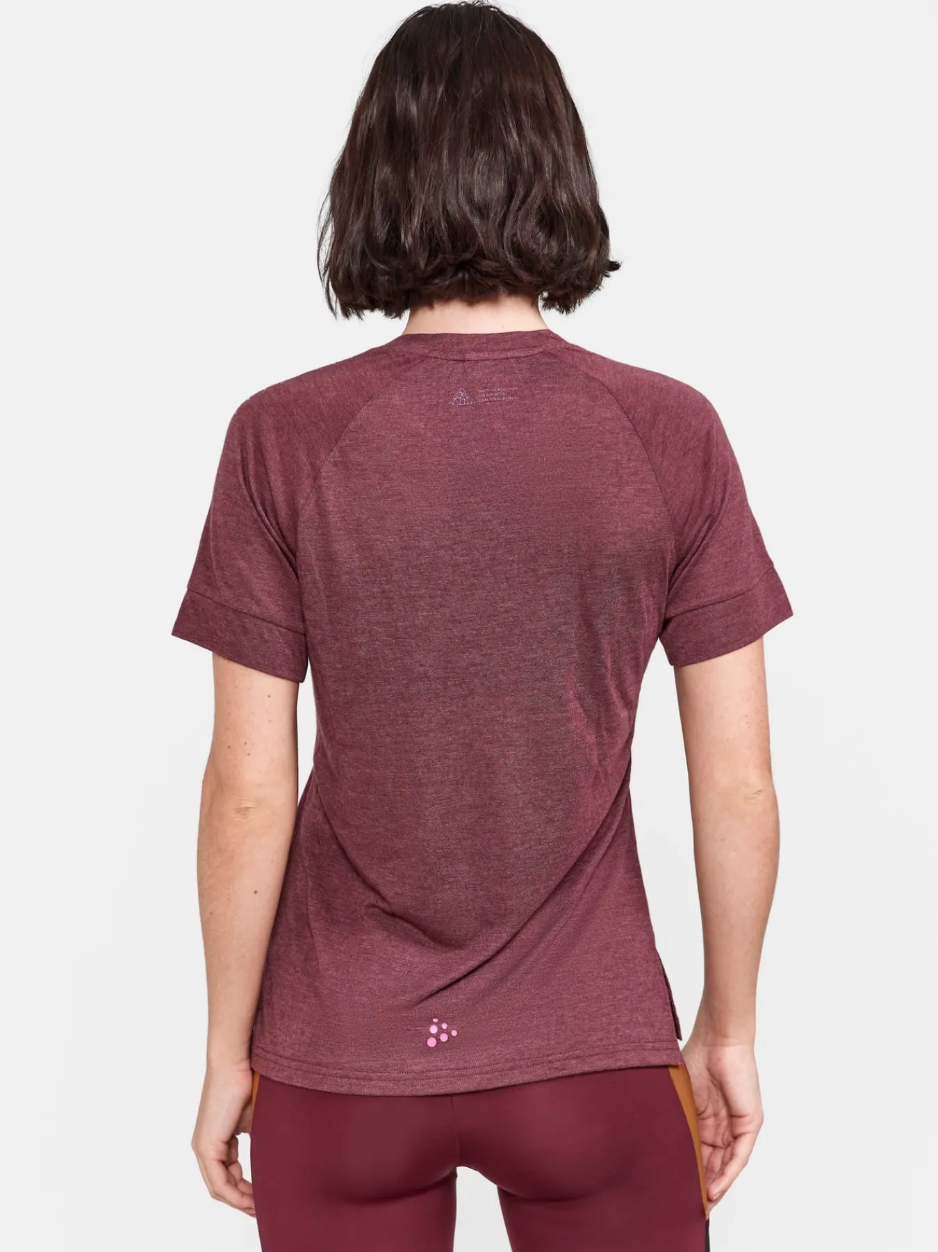 T-Skjorter & Singleter|Løping>Craft Sportswear ADV Trail Wool Ss Tee W Punsch-Melange
