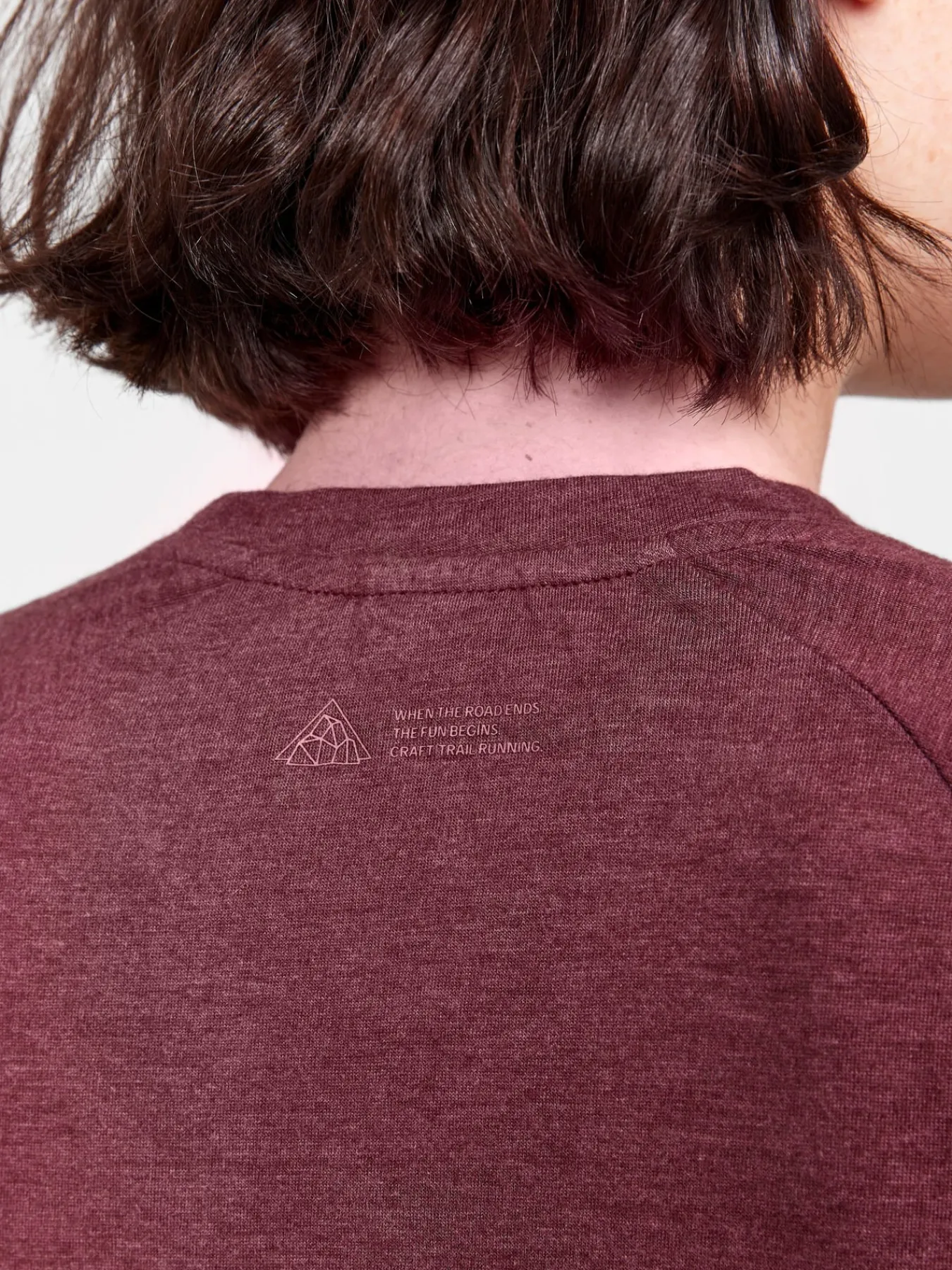 T-Skjorter & Singleter|Løping>Craft Sportswear ADV Trail Wool Ss Tee W Punsch-Melange