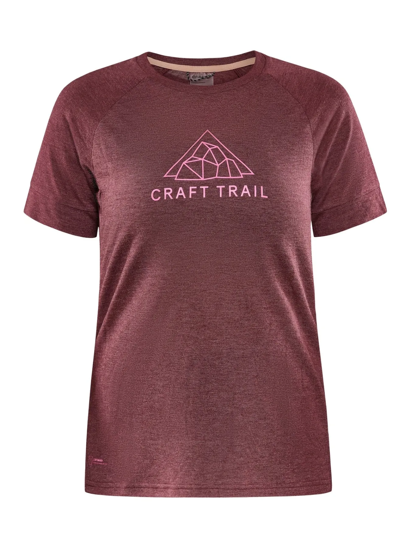 T-Skjorter & Singleter|Løping>Craft Sportswear ADV Trail Wool Ss Tee W Punsch-Melange