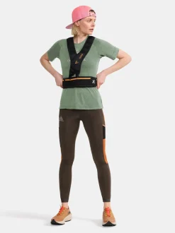 T-Skjorter & Singleter|Løping>Craft Sportswear ADV Trail Wool Ss Tee W Thyme-Melange