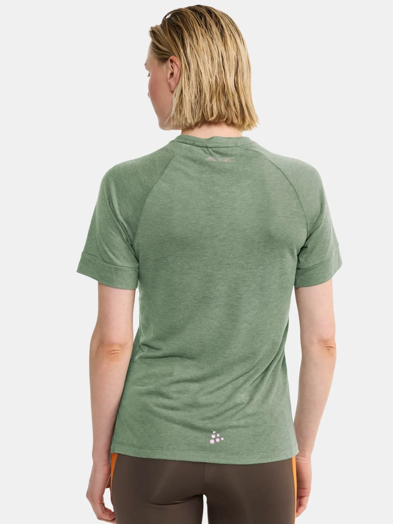 T-Skjorter & Singleter|Løping>Craft Sportswear ADV Trail Wool Ss Tee W Thyme-Melange