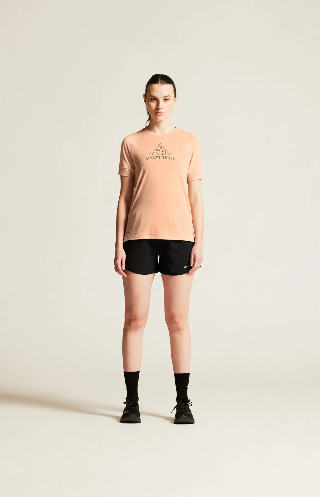 T-Skjorter & Singleter|Løping>Craft Sportswear ADV Trail Wool Ss Tee W Touch/Melange