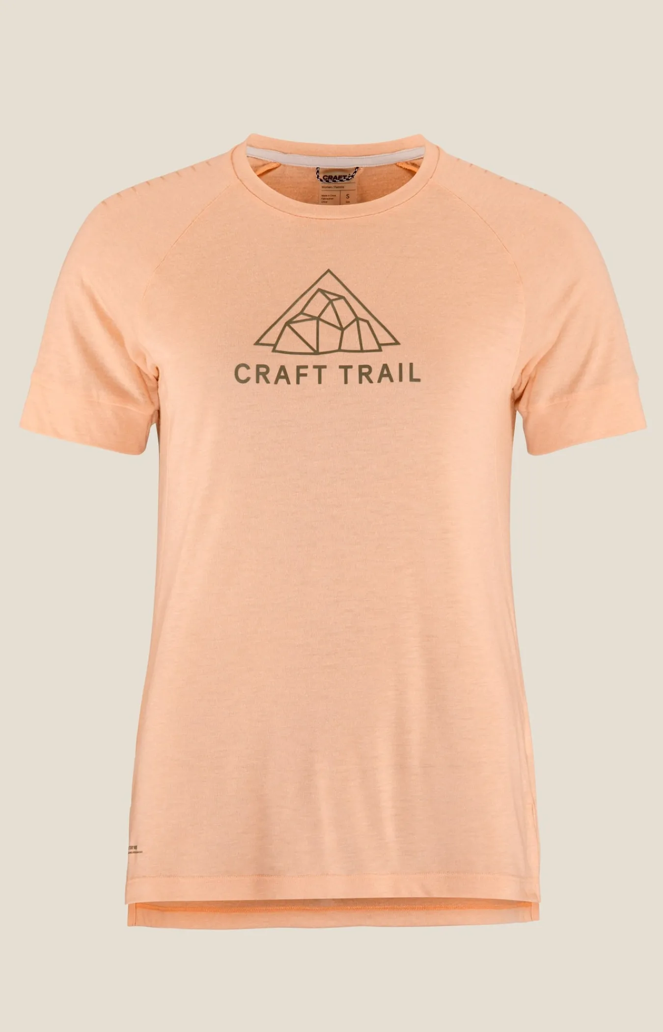 T-Skjorter & Singleter|Løping>Craft Sportswear ADV Trail Wool Ss Tee W Touch/Melange
