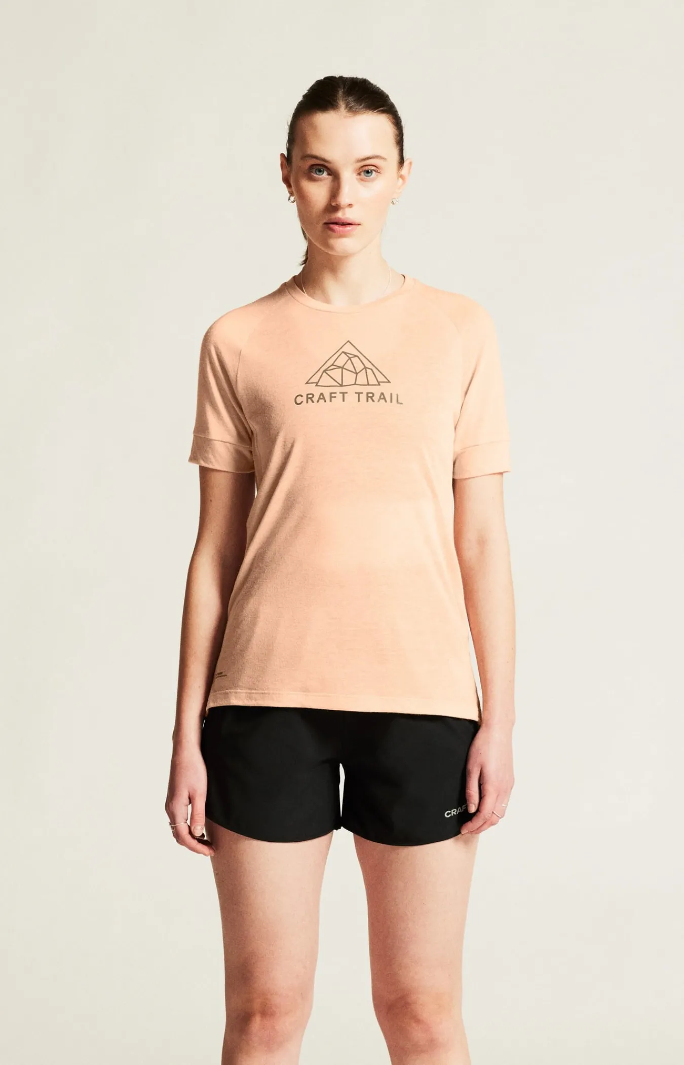 T-Skjorter & Singleter|Løping>Craft Sportswear ADV Trail Wool Ss Tee W Touch/Melange