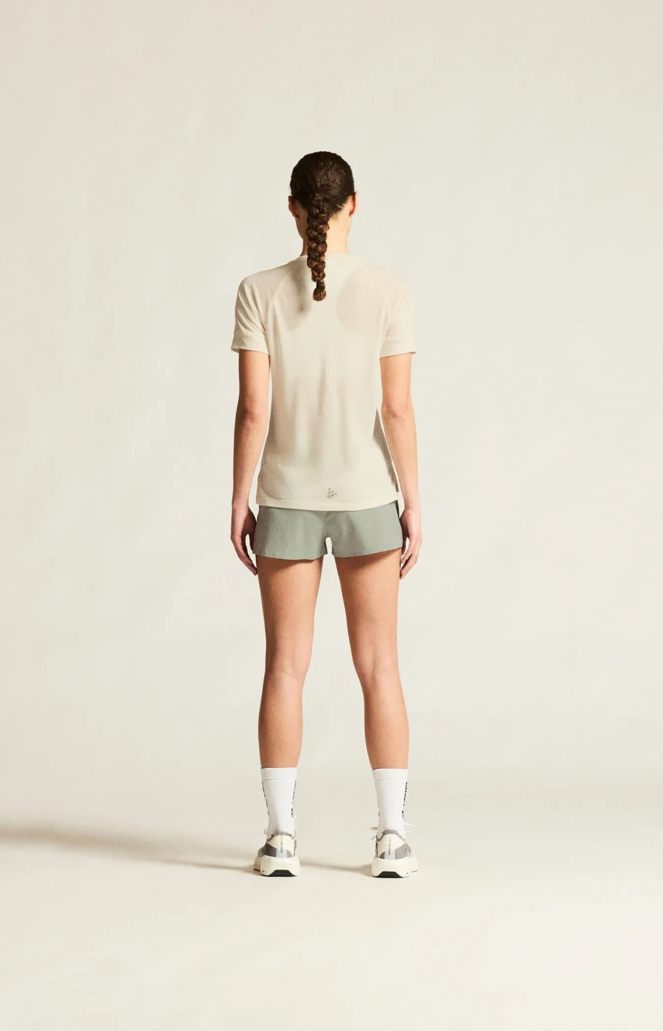 T-Skjorter & Singleter|Løping>Craft Sportswear ADV Trail Wool Ss Tee W Tofu Melange