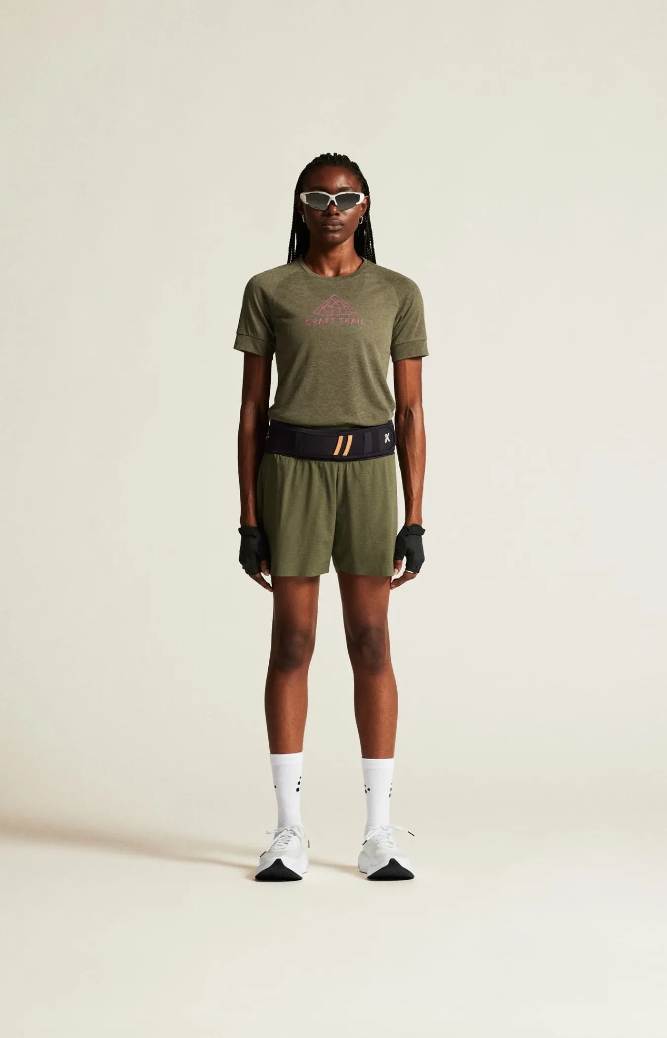 T-Skjorter & Singleter|Løping>Craft Sportswear ADV Trail Wool Ss Tee W Rift/Melange