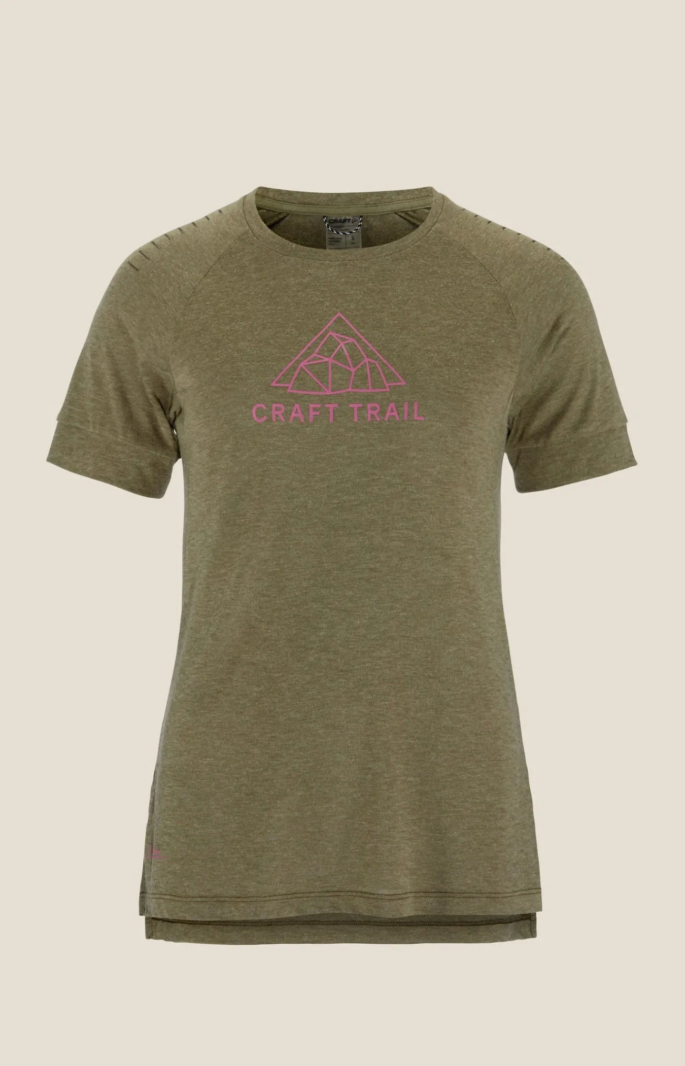 T-Skjorter & Singleter|Løping>Craft Sportswear ADV Trail Wool Ss Tee W Rift/Melange