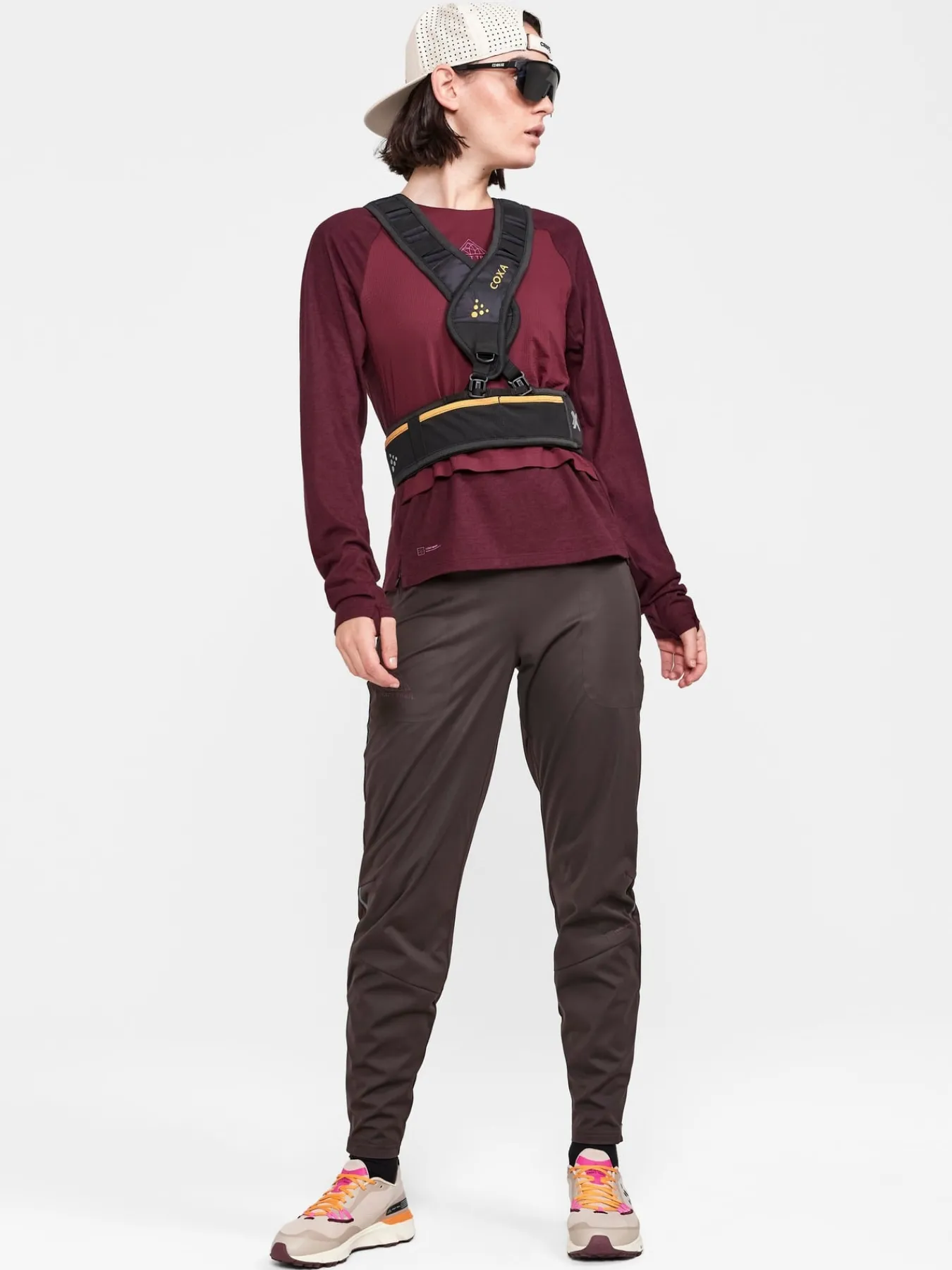 Gensere|Løping>Craft Sportswear ADV Trail Wool Wind LS Tee W Punsch-Melange