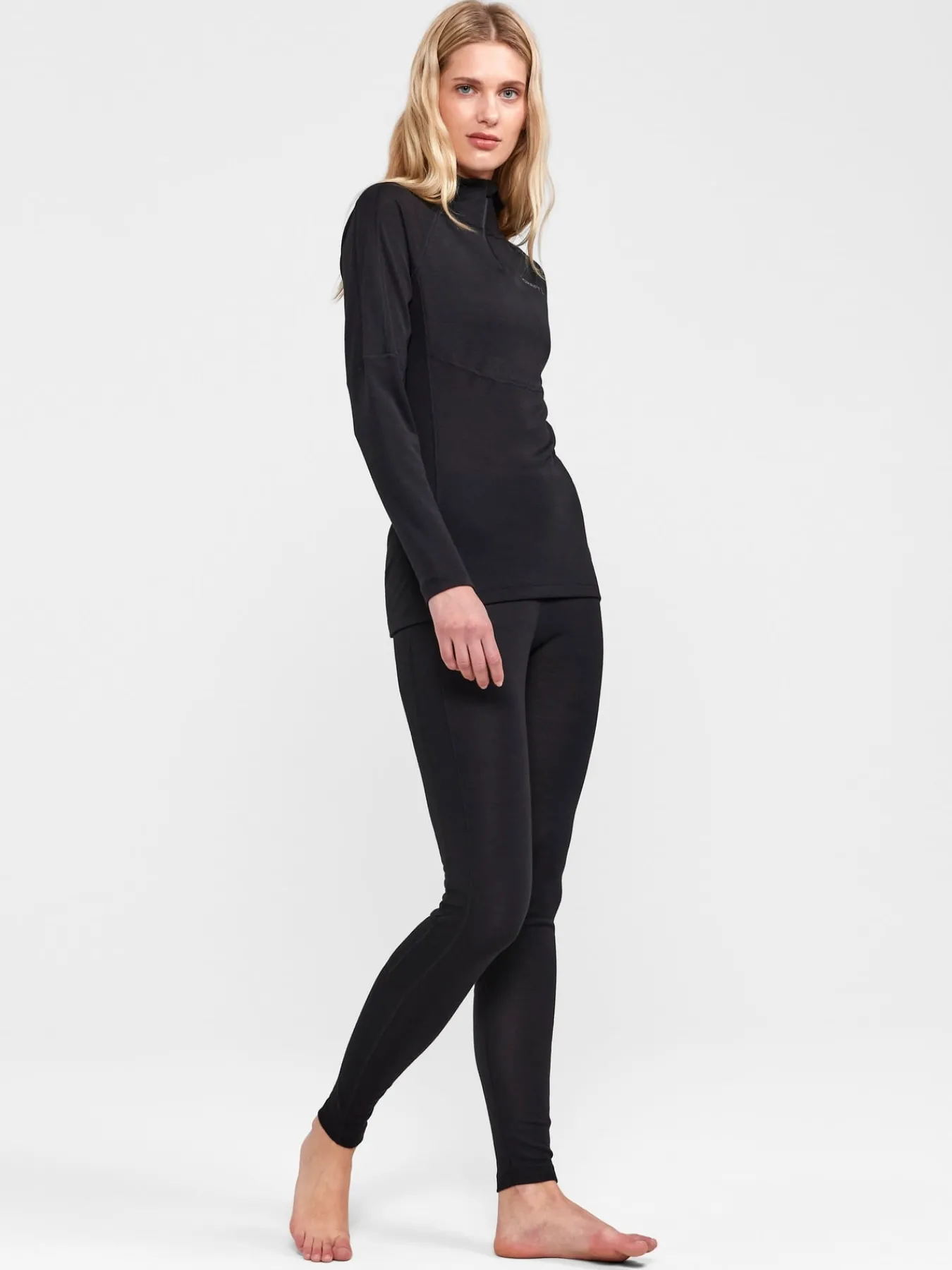 Gensere|Ull- & Superundertøy>Craft Sportswear ADV Wool Merino HZ W Black