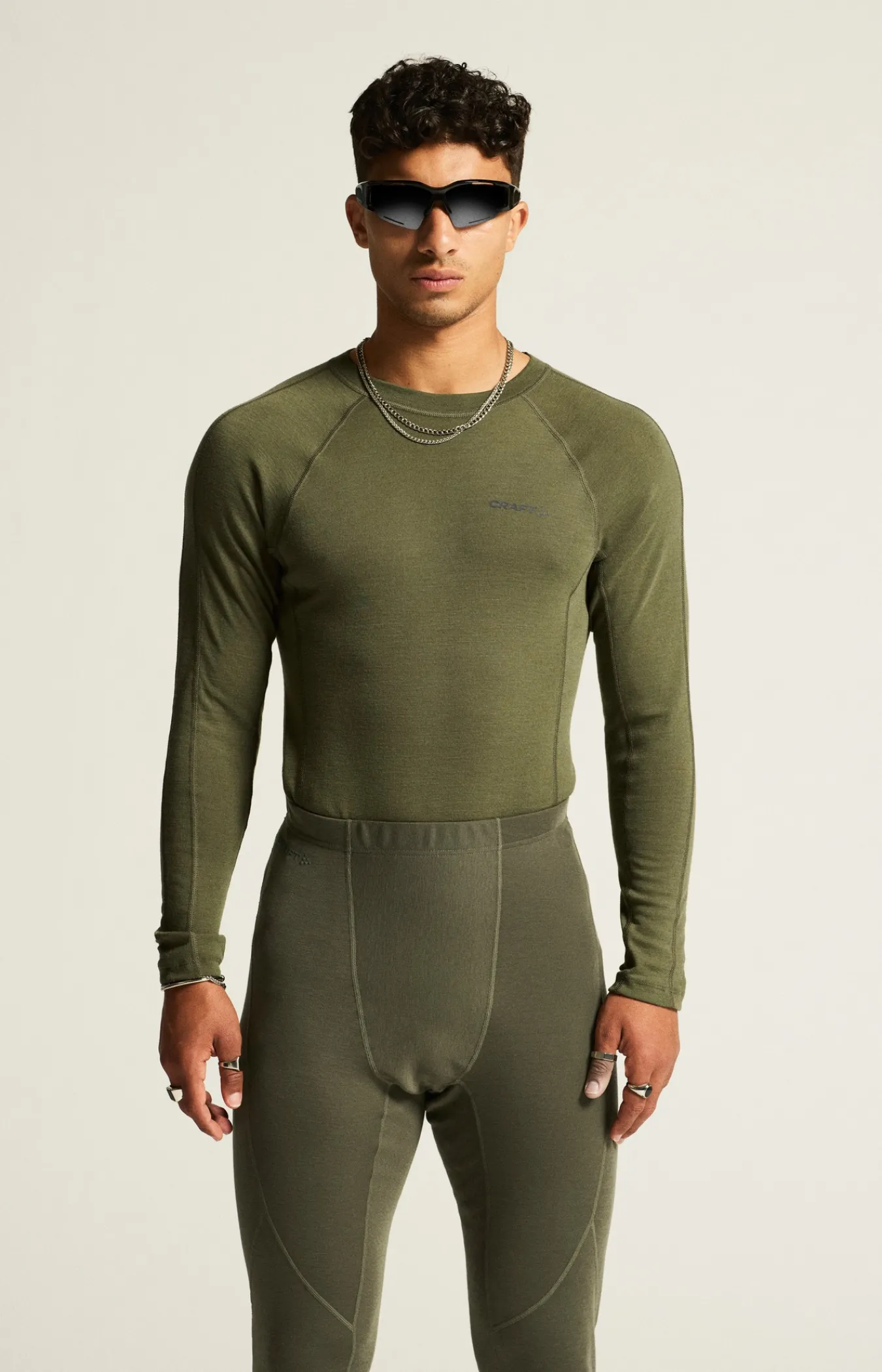 T-Skjorter & Singleter|Ull- & Superundertøy>Craft Sportswear ADV Wool Merino RN LS M Rift