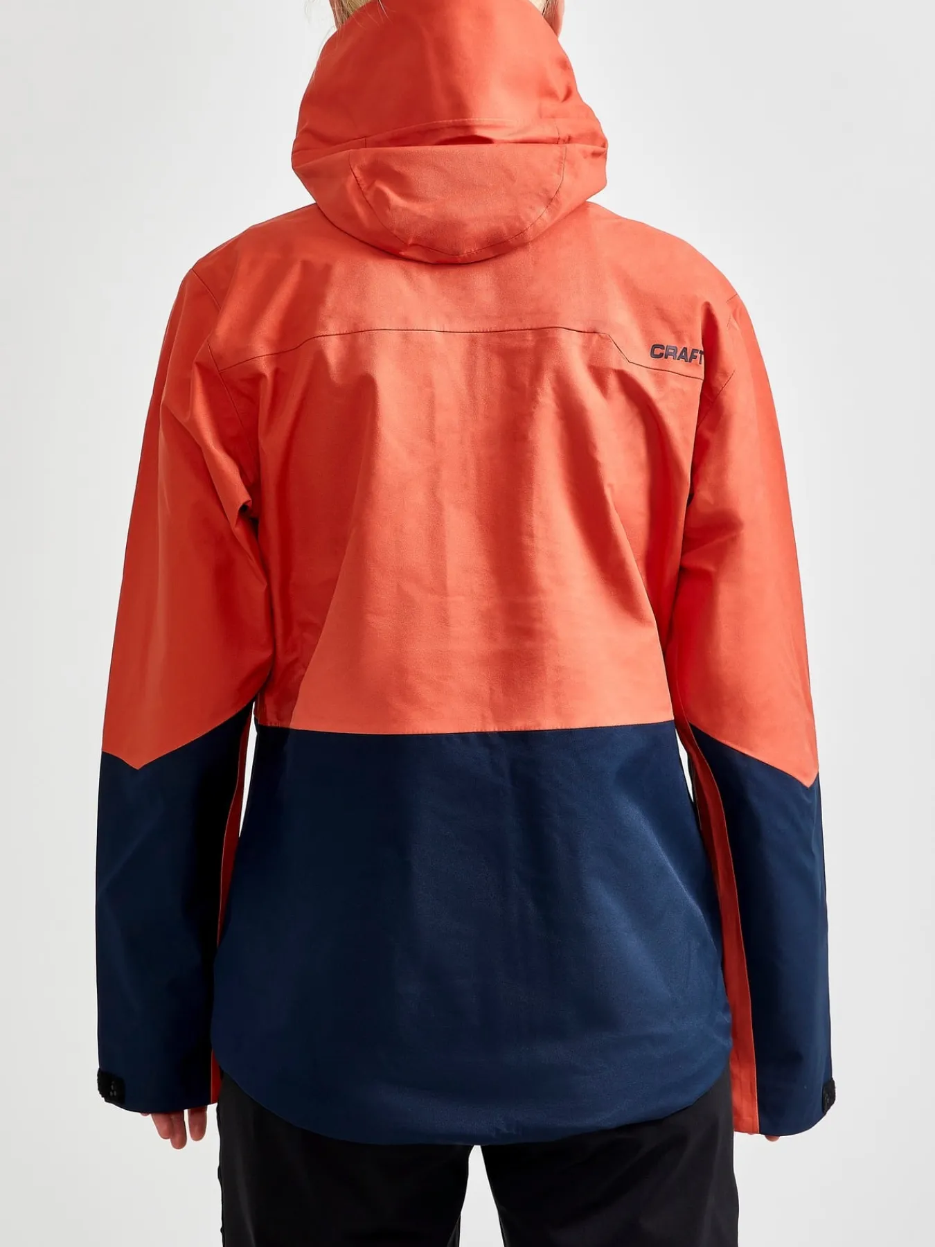 Jakker & Vester>Craft Sportswear Block shell jkt W Pepper/Dark Navy