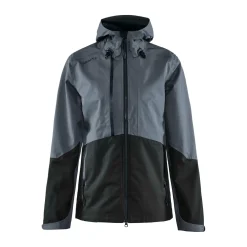 Jakker & Vester>Craft Sportswear Block shell jkt W Asphalt/Black