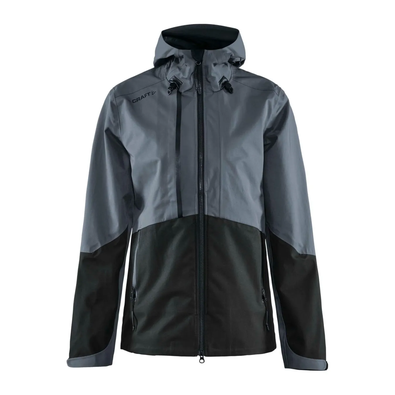 Jakker & Vester>Craft Sportswear Block shell jkt W Asphalt/Black