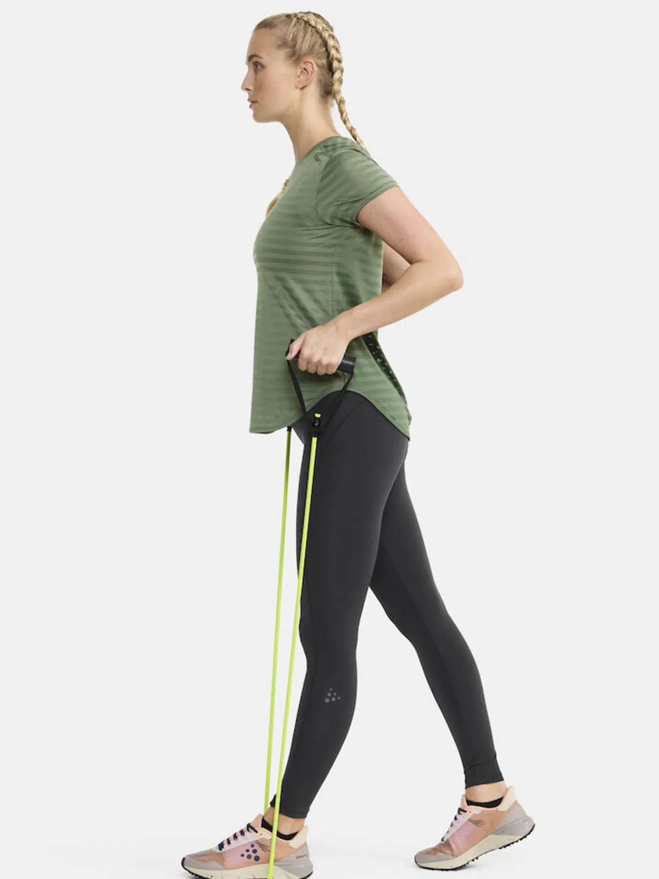Trening>Craft Sportswear Breakaway SS Tee Two W Thyme