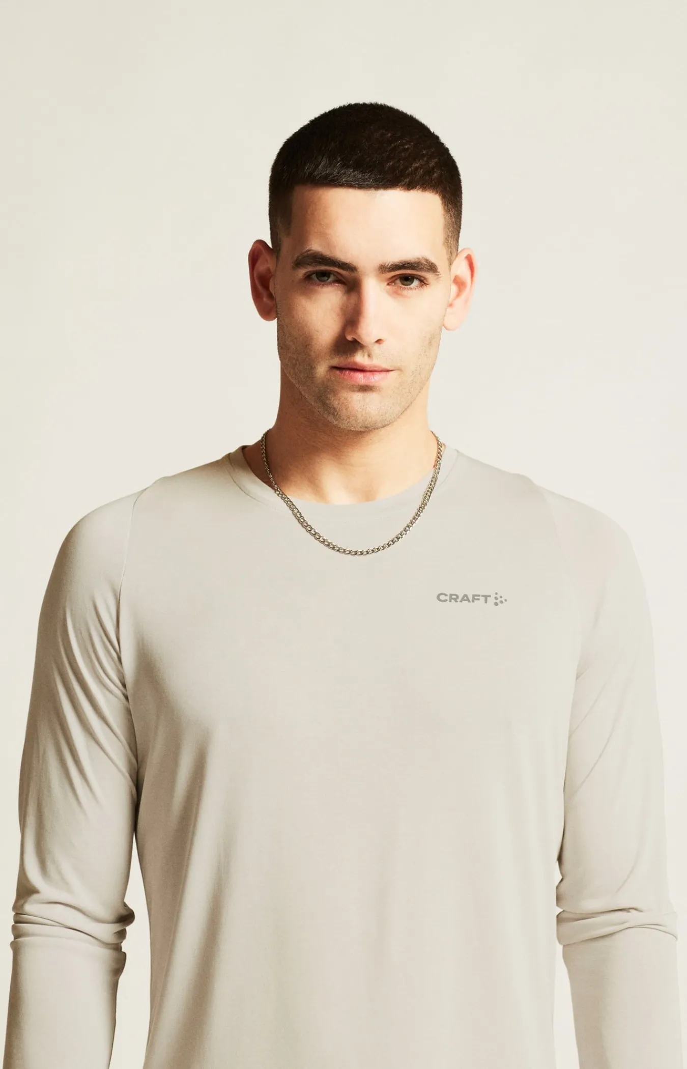T-Skjorter & Singleter|Trening>Craft Sportswear Collective Bi-Blend Ls Tee M Cloud
