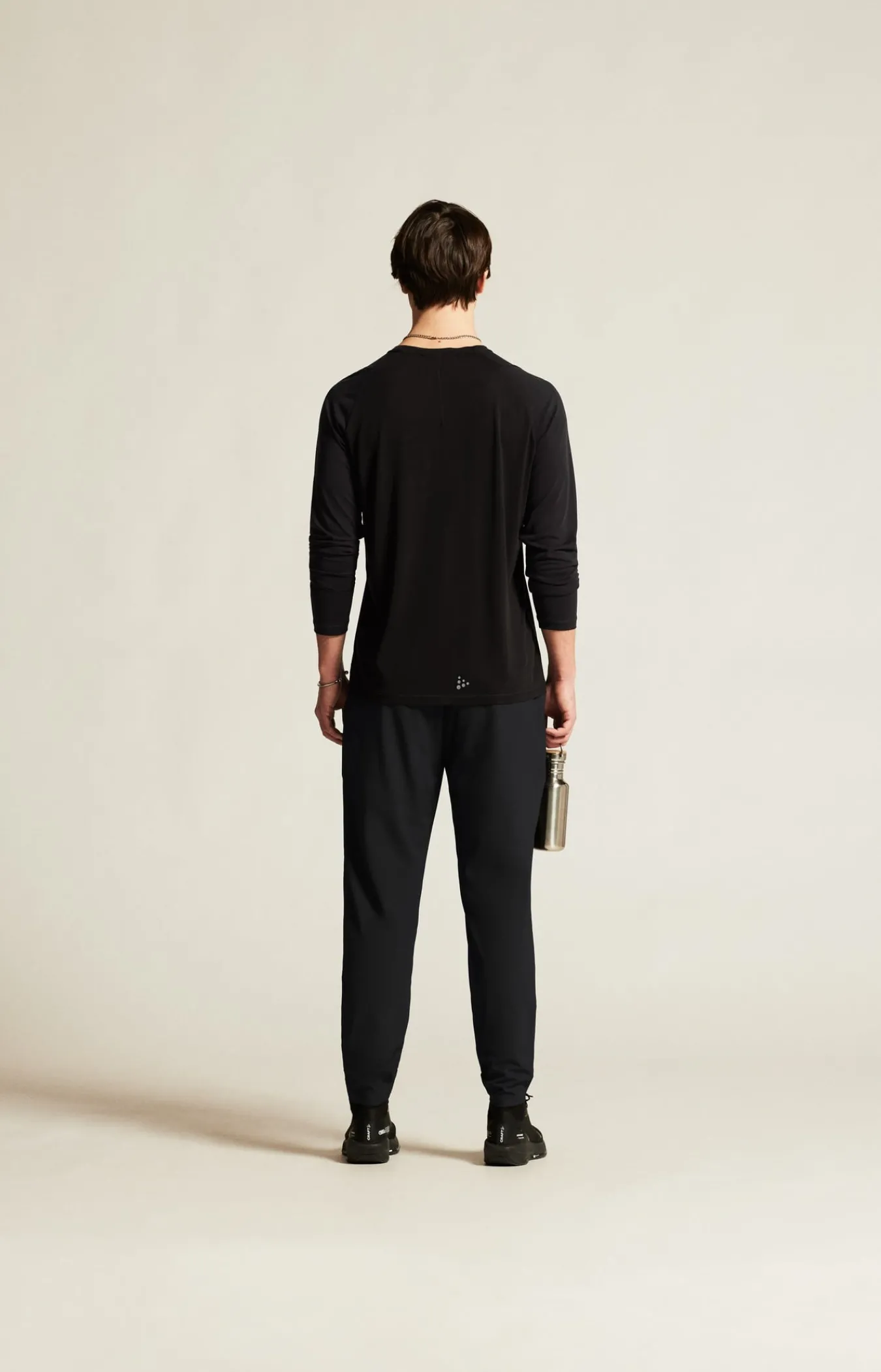 T-Skjorter & Singleter|Trening>Craft Sportswear Collective Bi-Blend Ls Tee M Black