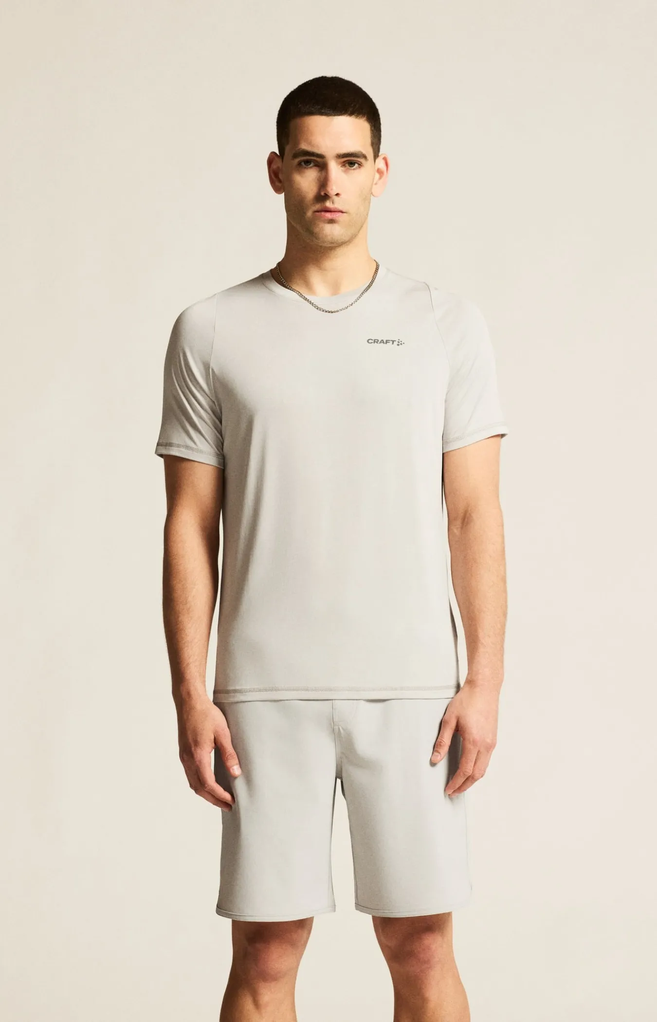 T-Skjorter & Singleter|Trening>Craft Sportswear Collective Bi-Blend Ss Tee M Cloud