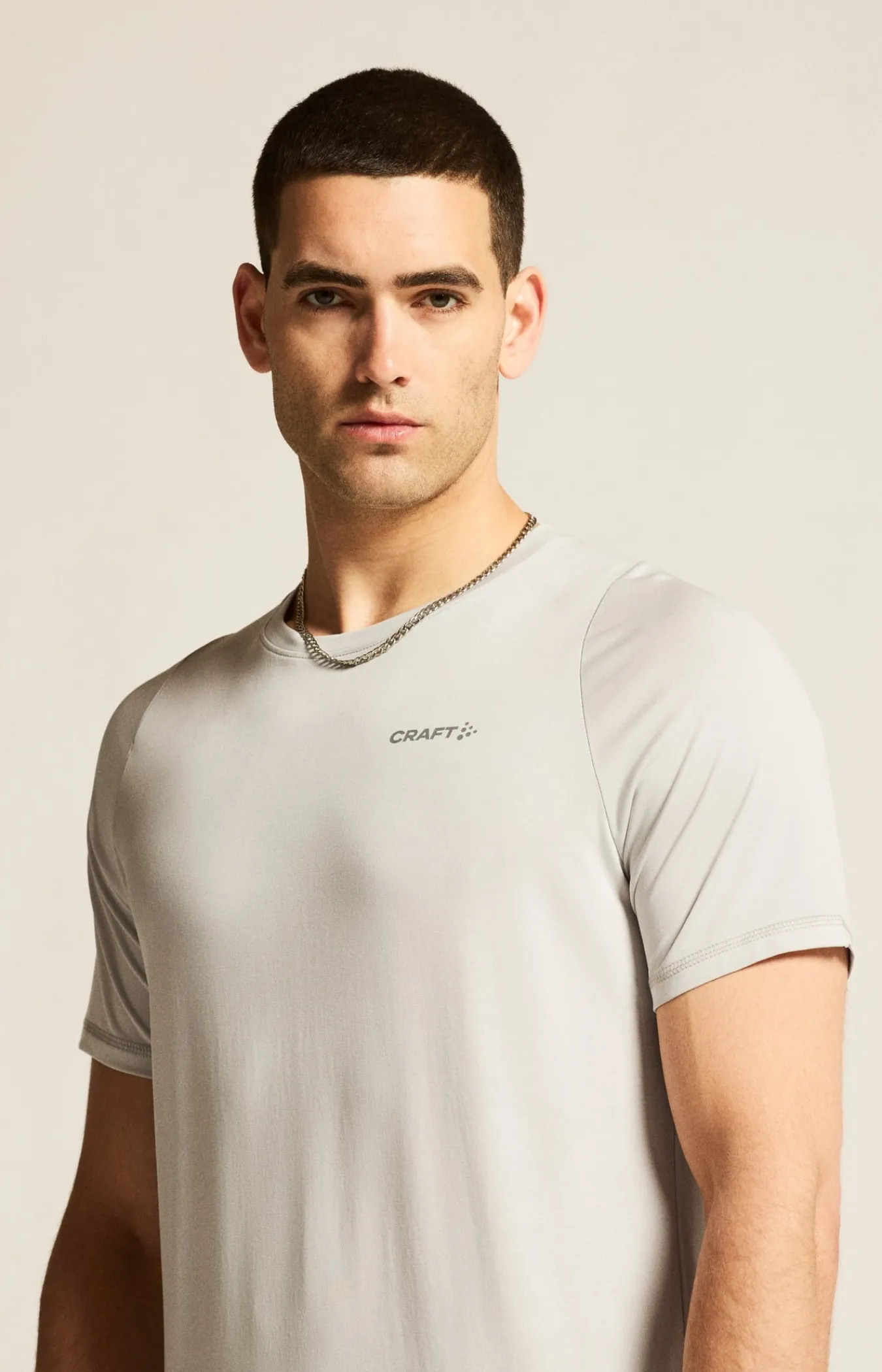 T-Skjorter & Singleter|Trening>Craft Sportswear Collective Bi-Blend Ss Tee M Cloud