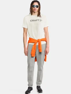 T-Skjorter & Singleter|Trening>Craft Sportswear Collective Bi-Blend Ss Tee M White-Clay