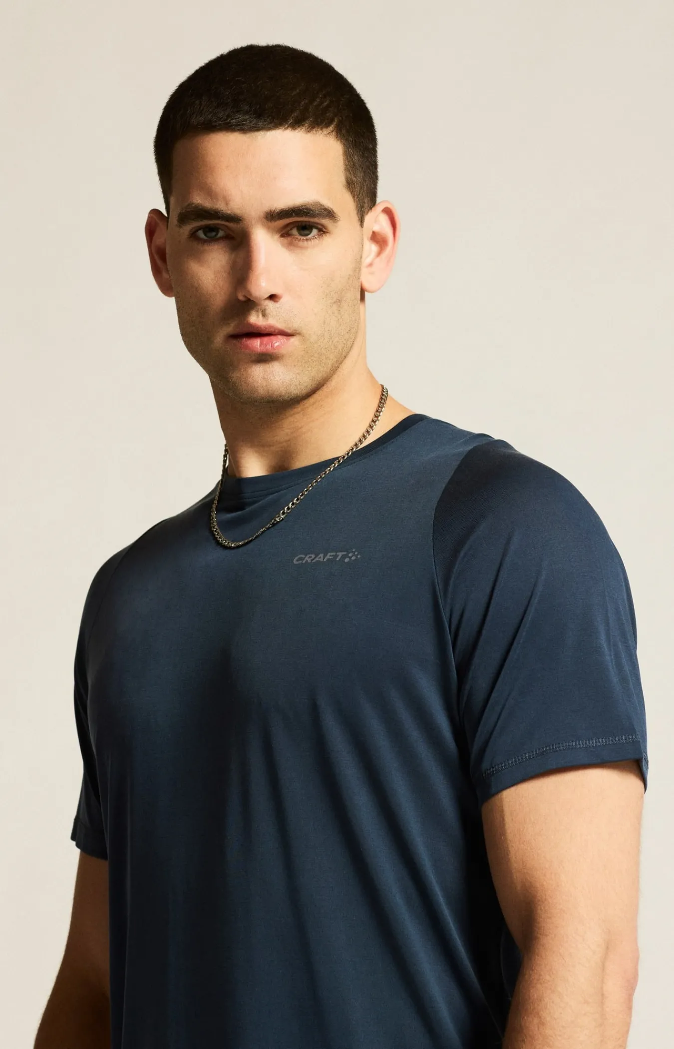 T-Skjorter & Singleter|Trening>Craft Sportswear Collective Bi-Blend Ss Tee M Blaze/Blaze