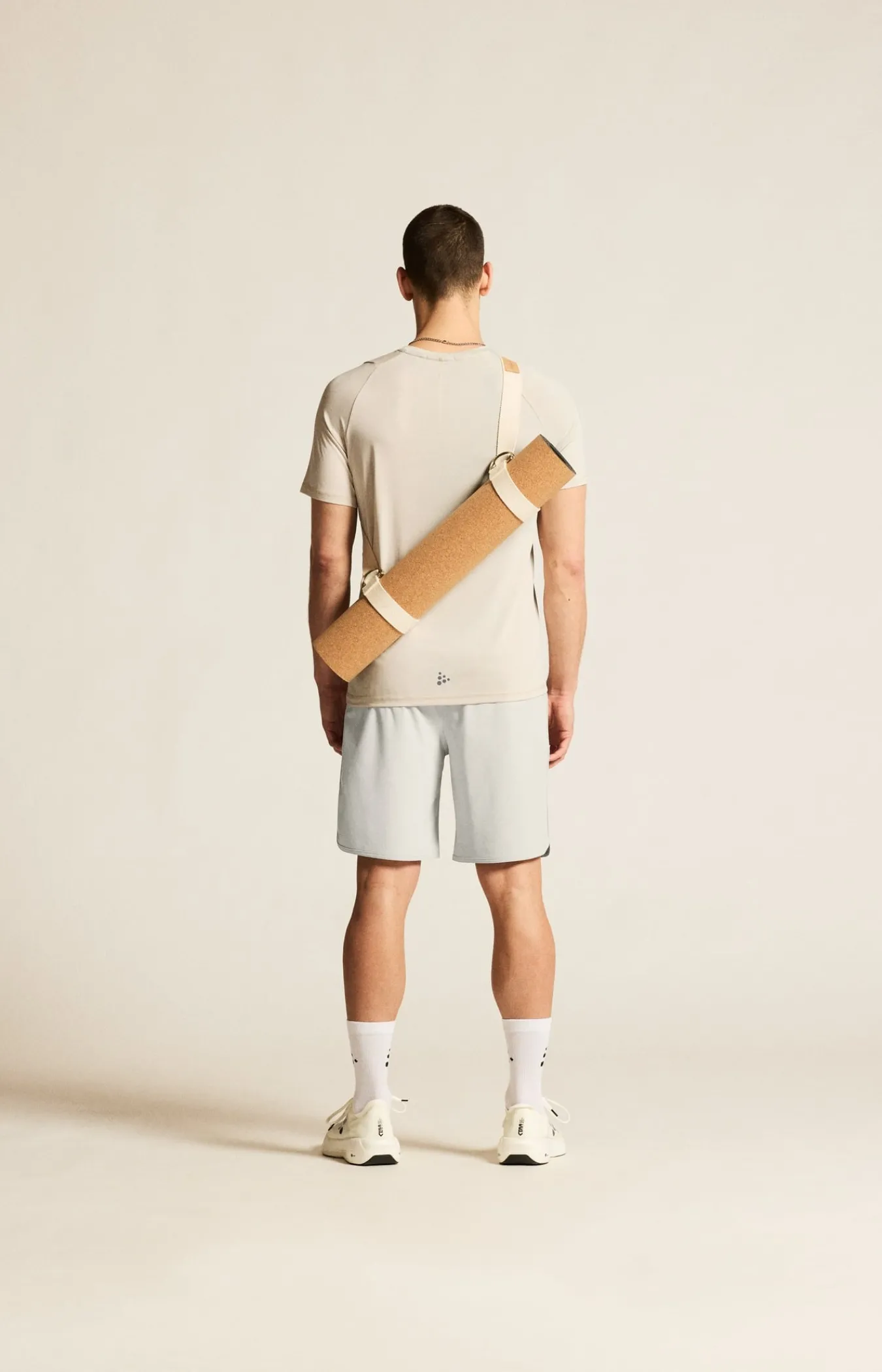 T-Skjorter & Singleter|Trening>Craft Sportswear Collective Bi-Blend Ss Tee M Plaster