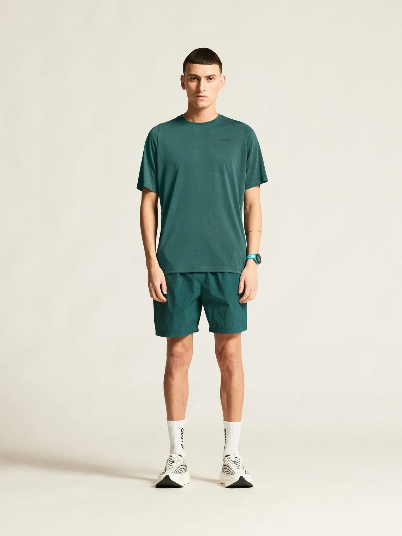 T-Skjorter & Singleter|Trening>Craft Sportswear Collective Bi-Blend Ss Tee M Peridot