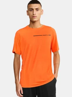 T-Skjorter & Singleter|Trening>Craft Sportswear Collective Bi-Blend Ss Tee M Tart