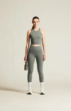 T-Skjorter & Singleter|Trening>Craft Sportswear Collective Cropped Singlet W Leaf