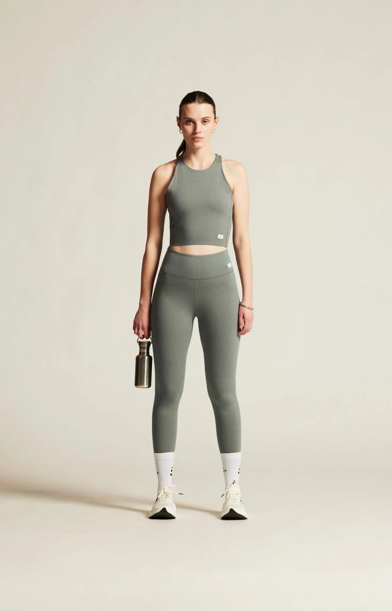 T-Skjorter & Singleter|Trening>Craft Sportswear Collective Cropped Singlet W Leaf