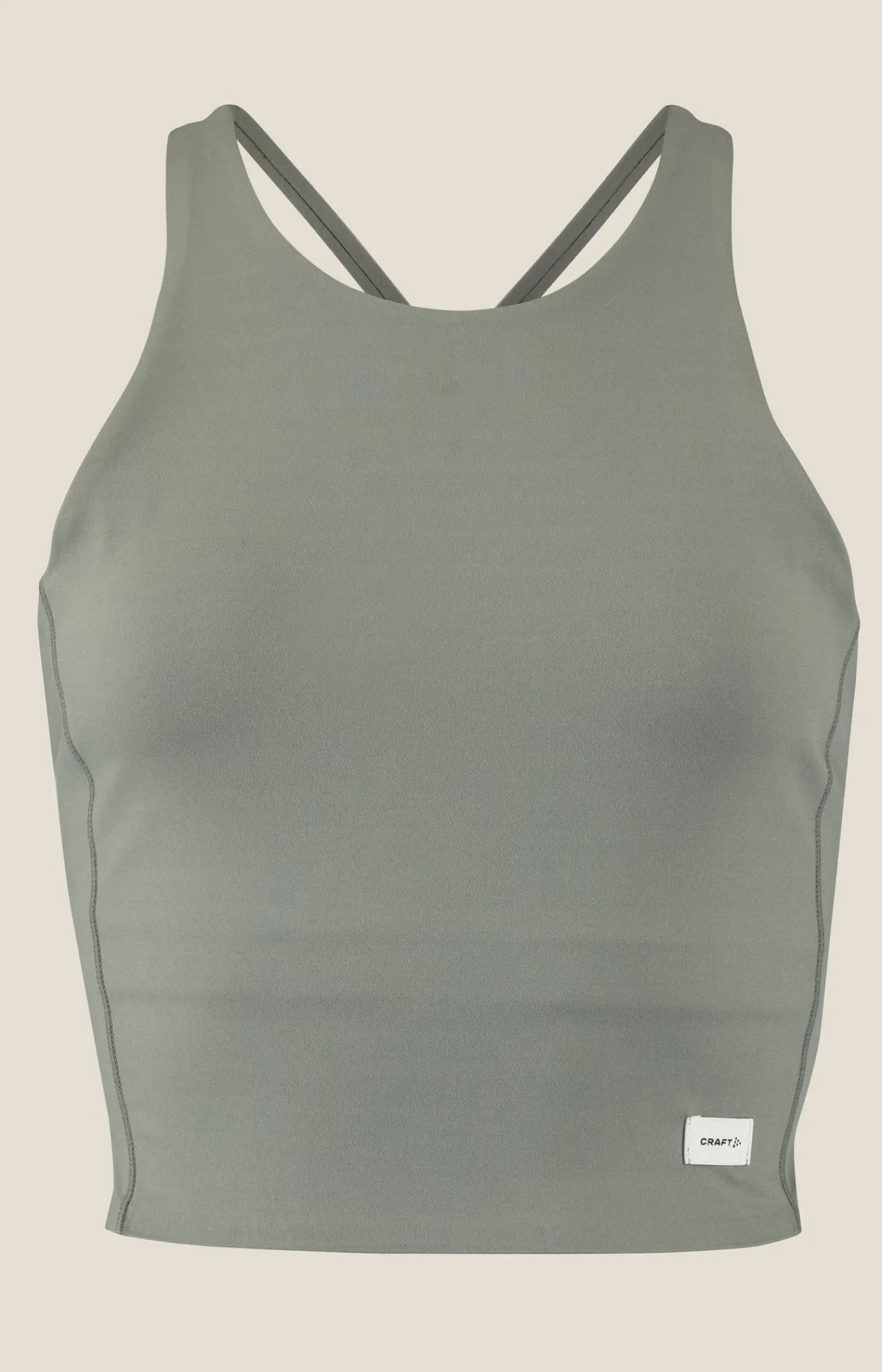 T-Skjorter & Singleter|Trening>Craft Sportswear Collective Cropped Singlet W Leaf