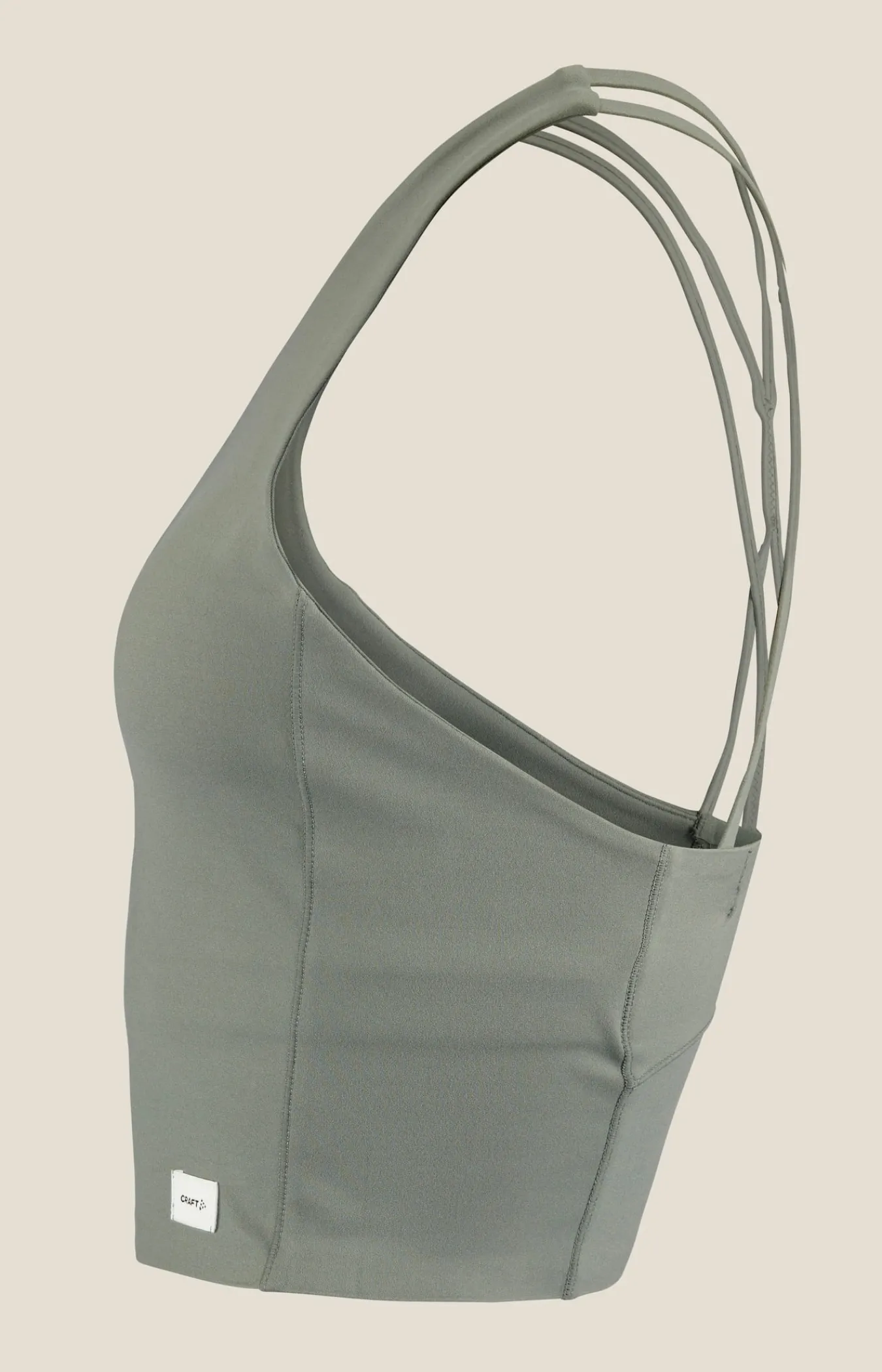 T-Skjorter & Singleter|Trening>Craft Sportswear Collective Cropped Singlet W Leaf