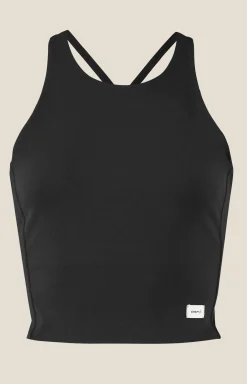 T-Skjorter & Singleter|Trening>Craft Sportswear Collective Cropped Singlet W Black