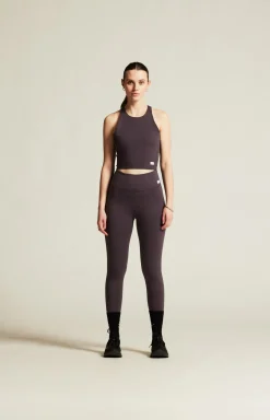 T-Skjorter & Singleter|Trening>Craft Sportswear Collective Cropped Singlet W Dk Plum
