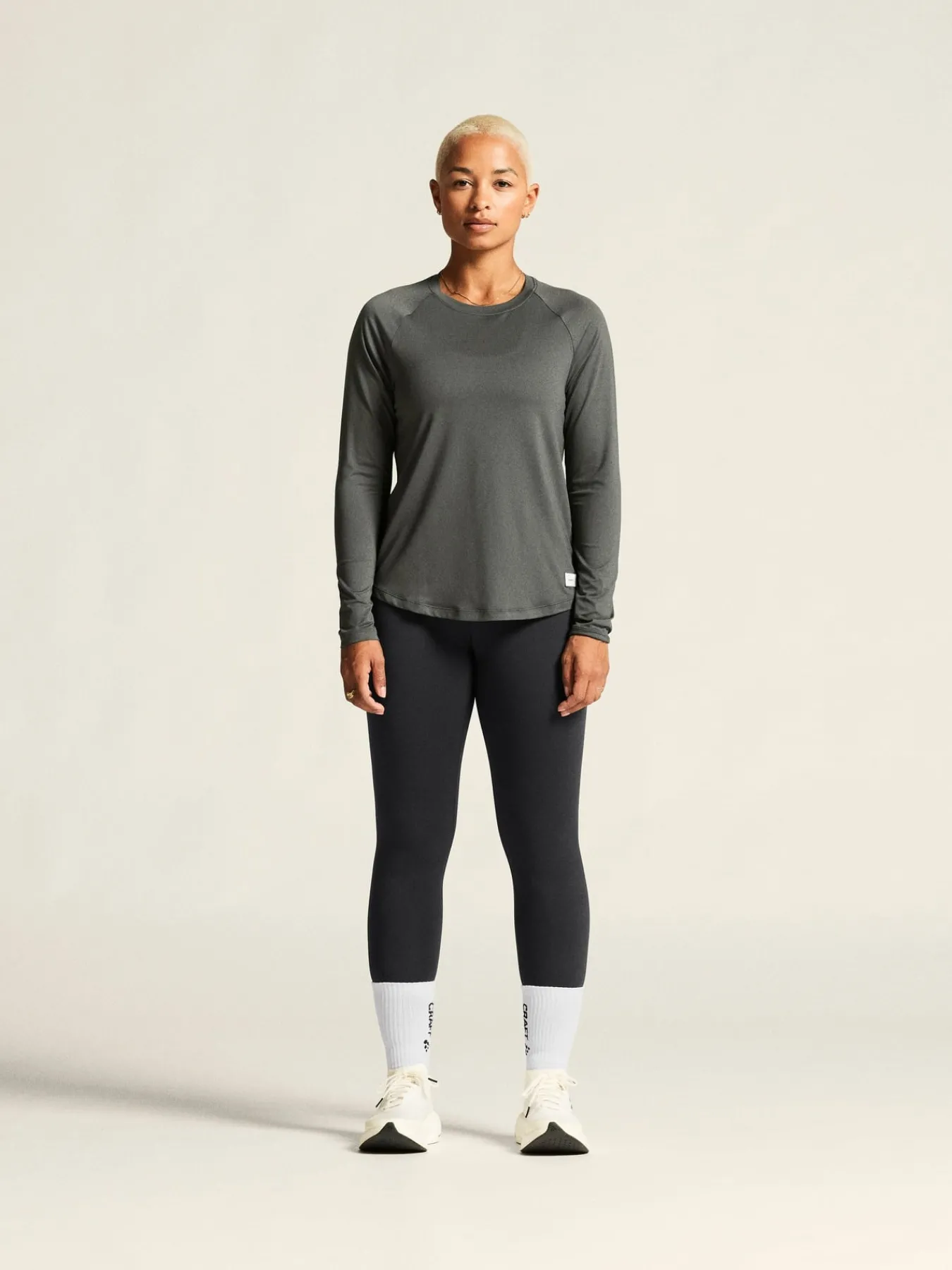Gensere|Trening>Craft Sportswear Collective Ls Tee W Lava