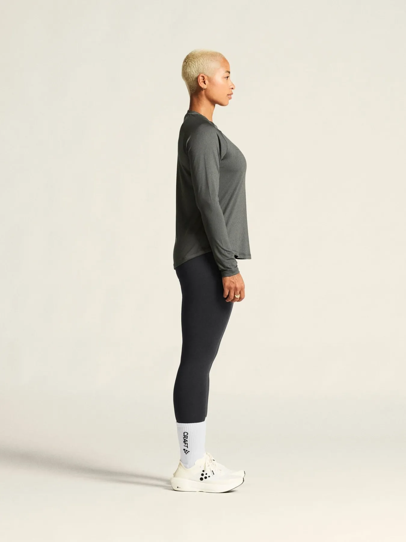 Gensere|Trening>Craft Sportswear Collective Ls Tee W Lava