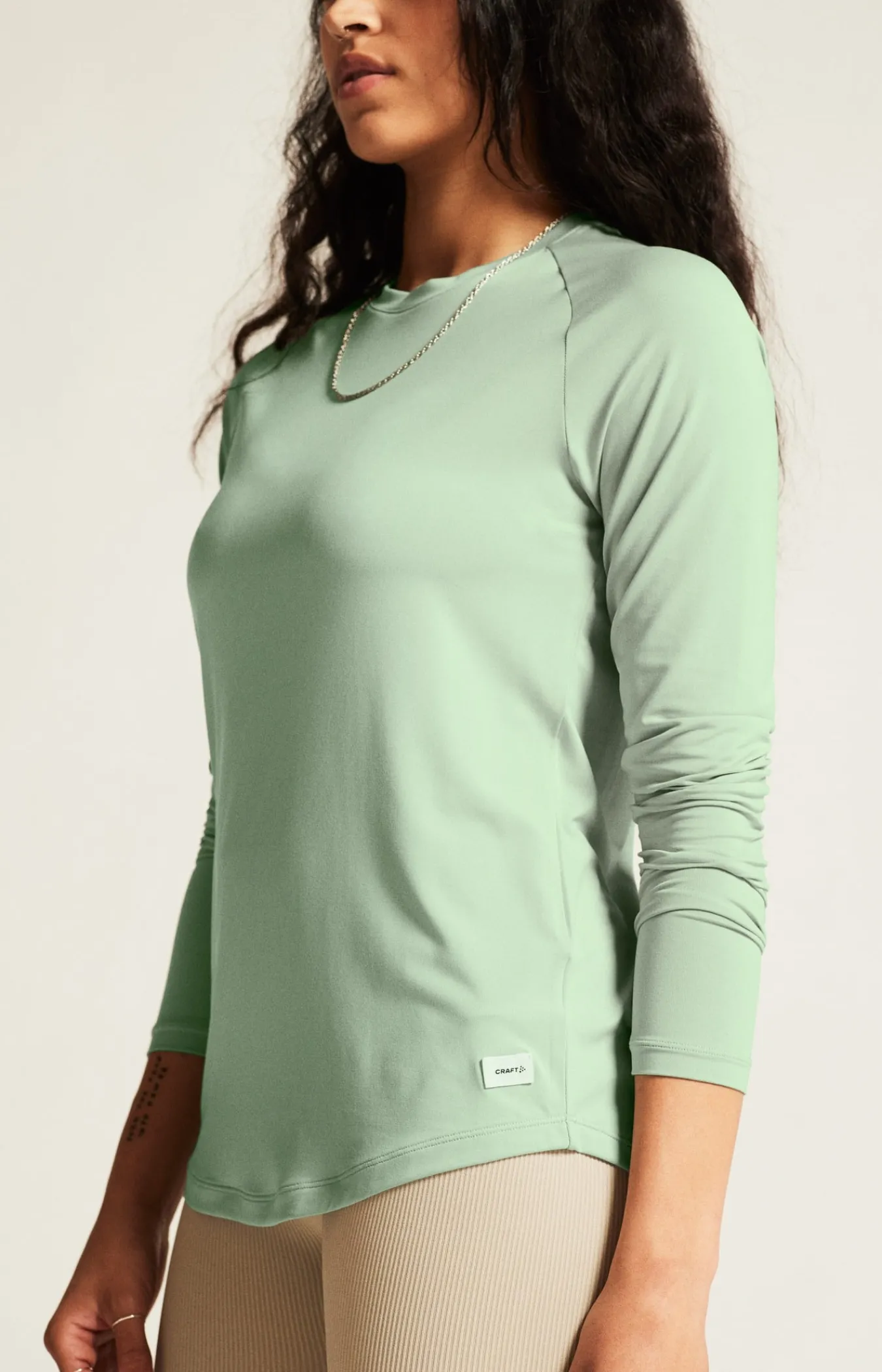 Gensere|Trening>Craft Sportswear Collective Ls Tee W Glacial