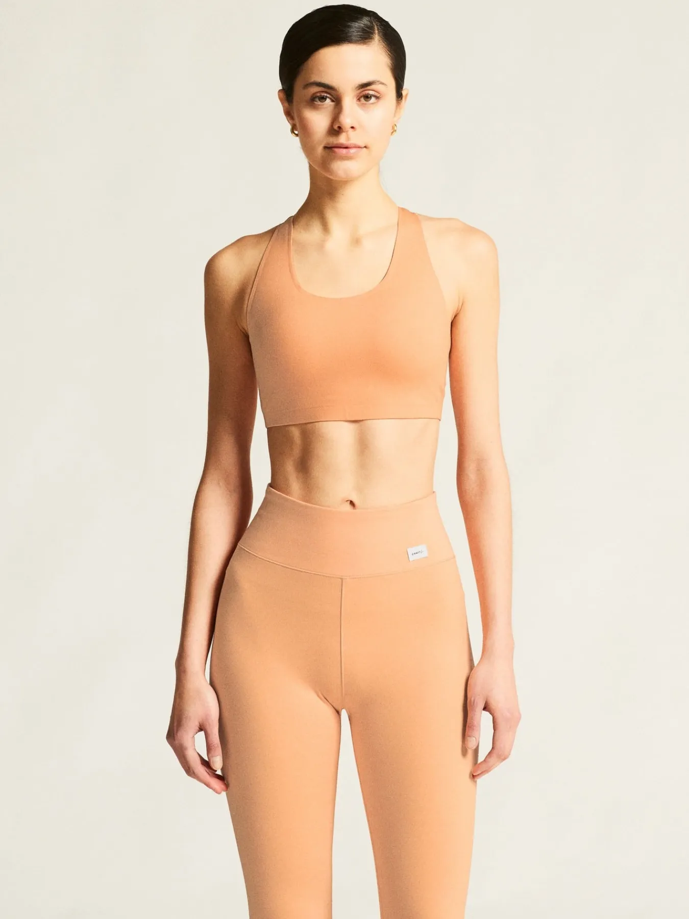 Undertøy|Trening>Craft Sportswear Collective Padded Sports Bra W Apricot