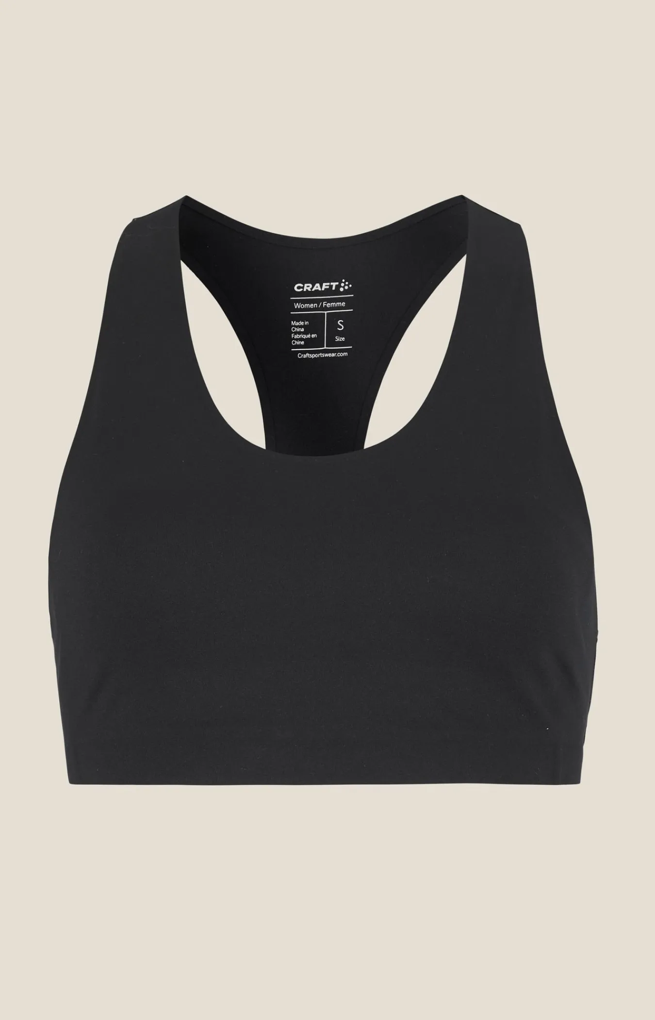 Undertøy|Trening>Craft Sportswear Collective Padded Sports Bra W Black