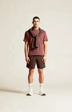 T-Skjorter & Singleter|Trening>Craft Sportswear Collective Relaxed Ss Tee M Rose Brown